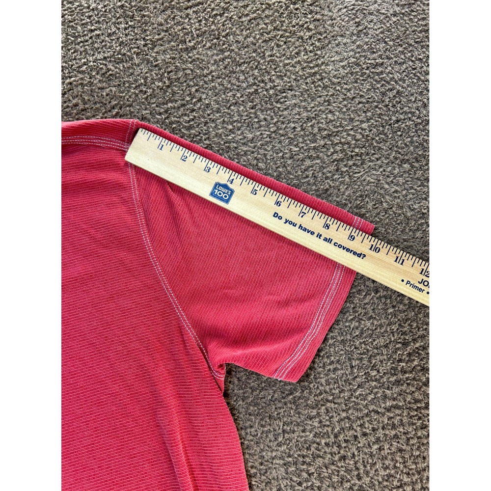 Tommy Bahama Mens Red Tencel Blend Short Sleeve Polo Shirt ST225393 Size L - Picture 4 of 8